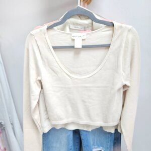A little ribbed crop top m/L by New In